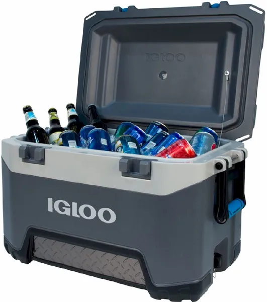 Igloo BMX 52 Passieve Koelbox - 49 Liter - Blauw 2 Igloo BMX 52 Passieve Koelbox - 49 Liter - Blauw - Afbeelding 2