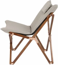 Bo-Camp Urban Outdoor Bloomsbury Vlinderstoel - Beige - S -OASE Winkel 1002 900 1200349 04