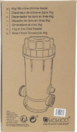 Kokido Inline Chloordoseersluis (32 Mm / 38 Mm Aansluiting) -OASE Winkel 10075 01 resultaat
