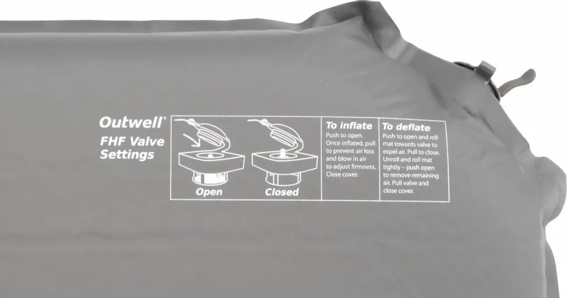 Outwell Sleepin Single 10.0 Zelfopblaasbare Slaapmat - Zwart 5 Outwell Sleepin Single 10.0 Zelfopblaasbare Slaapmat - Zwart - Afbeelding 5