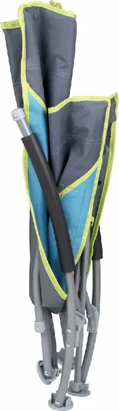 Bo-Camp Beach Chair Compact Vouwstoel - Blauw/grijs 3 Bo-Camp Beach Chair Compact Vouwstoel - Blauw/grijs - Afbeelding 3