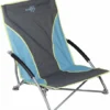 Bo-Camp Beach Chair Compact Vouwstoel - Blauw/grijs