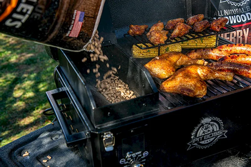 Pit Boss Navigator 150 Pellet Grill Barbecue 3 Pit Boss Navigator 150 Pellet Grill Barbecue - Afbeelding 3