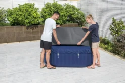 Bestway Lay-Z Spa Isolerende Beschermhoes - 201 X 201 Cm -OASE Winkel 1267 1900 thermal cover vierkant bevestigen resultaat 1