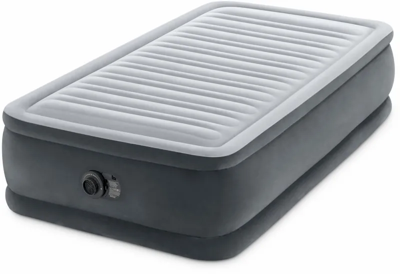 Intex Comfort Plush Hoog Luchtbed - 1-persoons (99 Cm) 2 Intex Comfort Plush Hoog Luchtbed - 1-persoons (99 Cm) - Afbeelding 2