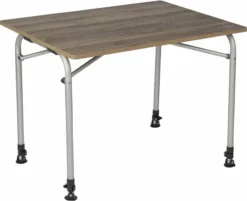 Bo-Camp Feather 80 X 60 Cm Campingtafel - Bruin