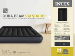 Intex Pillow Rest Classic Luchtbed - 2-persoons (137 Cm) - Ingebouwde Pomp -OASE Winkel 1423 1900 64148nd pkg 2023 300