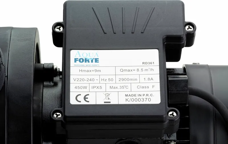 SP-450A Zwembadpomp 5m³ 7 SP-450A Zwembadpomp 5m³ - Afbeelding 7