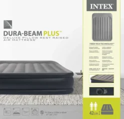 Intex Deluxe Pillow Rest Raised Luchtbed - Queensize (152 Cm) -OASE Winkel 1812 1900 64136nd pkg 2023 300