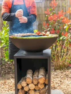 RedFire ONYX Classic Vuurschaal Bbq - 60 Cm -OASE Winkel 1900 1436 redfire onyx classic vuurschaal bbq 60 cm 6