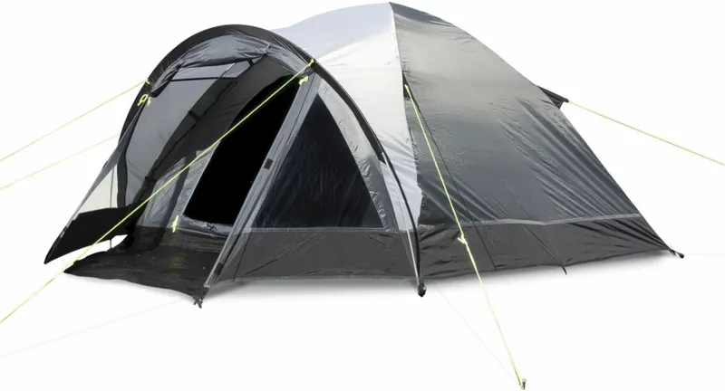 Kampa Brighton Grey 3 Tunneltent - 3 Persoons 1 Kampa Brighton Grey 3 Tunneltent - 3 Persoons