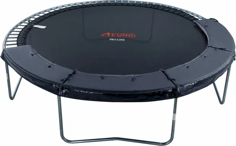 Avyna Pro-Line Trampoline Met Net En Ladder - Ø365 Cm - Grijs 4 Avyna Pro-Line Trampoline Met Net En Ladder - Ø365 Cm - Grijs - Afbeelding 4