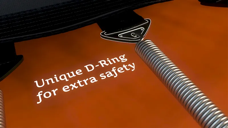 Avyna Pro-Line Trampoline Met Net En Ladder - Ø365 Cm - Grijs 16 Avyna Pro-Line Trampoline Met Net En Ladder - Ø365 Cm - Grijs - Afbeelding 16