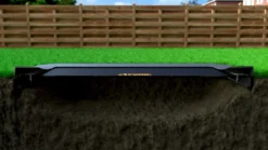 Avyna Pro-Line Flatground Trampoline - 380 X 255 Cm - Grijs -OASE Winkel 1900 3377 trampoline flatground 380x255 2