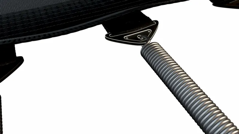 Avyna Pro-Line Trampoline Met Net En Ladder - Ø365 Cm - Grijs 7 Avyna Pro-Line Trampoline Met Net En Ladder - Ø365 Cm - Grijs - Afbeelding 7