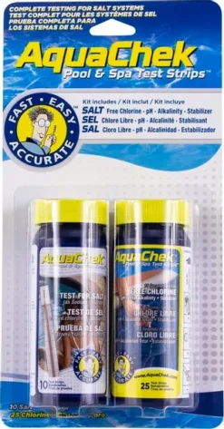 AquaChek Teststrips + Teststrips Voor Zoutwaterzwembaden -OASE Winkel 2297 3