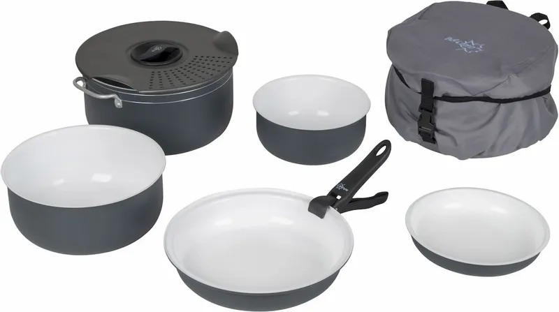 Bo-Camp Camping Keramische Coating Pannenset - 7 Delig 1 Bo-Camp Camping Keramische Coating Pannenset - 7 Delig