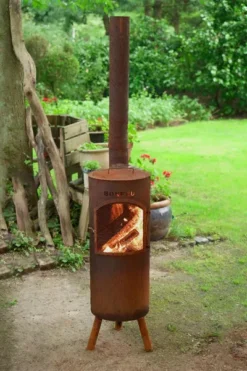 Bonfeu BonGiano LP Tuinhaard - Corten -OASE Winkel 3002r 13 ambiance