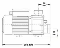 LX TDA100 Spa Circulatiepomp 1 PK 16 LX TDA100 Spa Circulatiepomp 1 PK -OASE Winkel 3769.2