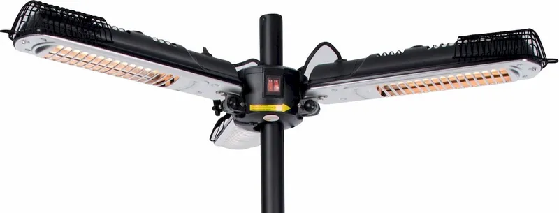 Sunred Parasol Heater 2000 Terrasverwarmer 1 Sunred Parasol Heater 2000 Terrasverwarmer