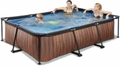 EXIT TOYS EXIT Wood Zwembad - 300 X 200 X 65 Cm - Met Filterpomp -OASE Winkel 662 1200 exit 30 00 32 10 int 4