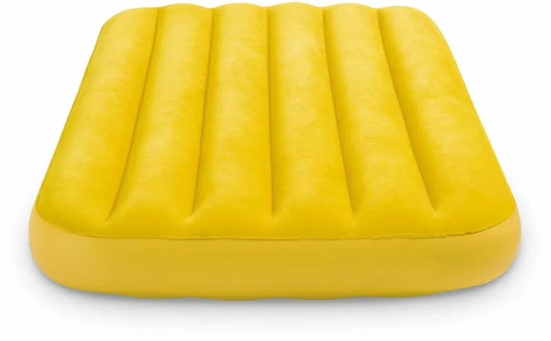 Intex Cozy Kidz Kinderluchtbed - Geel 1 Intex Cozy Kidz Kinderluchtbed - Geel