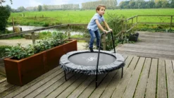 EXIT TOYS Exit Tiggy Junior Trampoline Met Beugel - Ø 140 Cm - Zwart -OASE Winkel 675 1200 exit 10 00 75 00 int 8