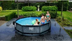 EXIT TOYS EXIT Wood Zwembad - 300 X 76 Cm - Met Filterpomp -OASE Winkel 681 1200 exit 30 12 10 10 int 6