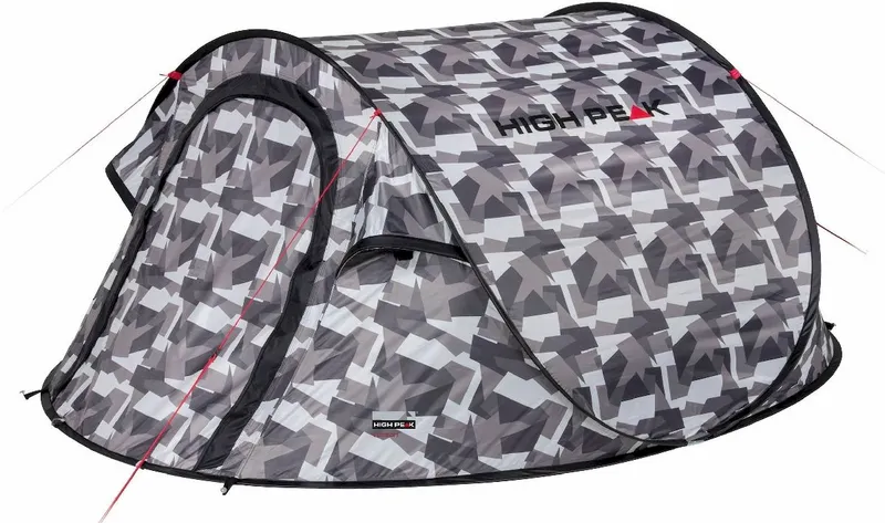 High Peak Vision 2 Pop-up Tent - 2 Persoons - Camouflage 1 High Peak Vision 2 Pop-up Tent - 2 Persoons - Camouflage