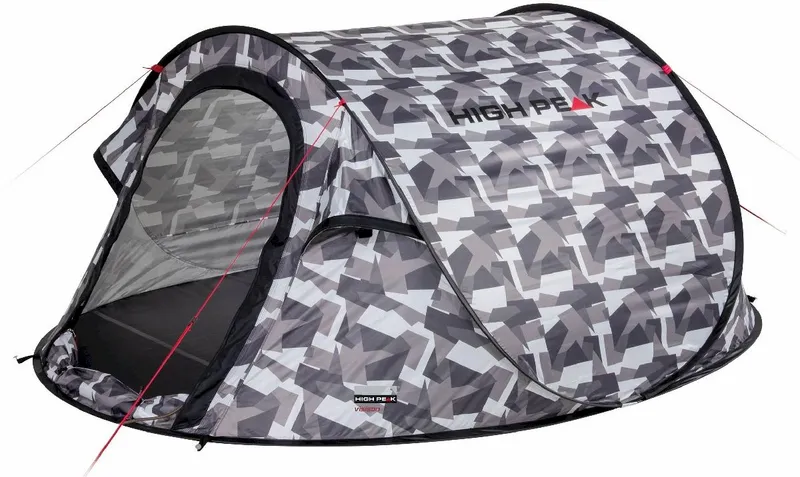 High Peak Vision 2 Pop-up Tent - 2 Persoons - Camouflage 2 High Peak Vision 2 Pop-up Tent - 2 Persoons - Camouflage - Afbeelding 2