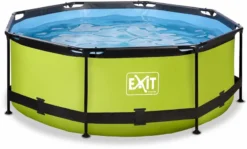 EXIT TOYS EXIT Lime Zwembad - 244 X 76 Cm - Met Filterpomp
