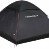 High Peak Monodome XL Koepeltent - 4 Persoons - Zwart