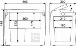 Dometic CoolFreeze CDF 18 Autokoelbox - 18L 11 Dometic CoolFreeze CDF 18 Autokoelbox - 18L -OASE Winkel 737 1200 900 900 dometic coolfreeze cdf 18 7