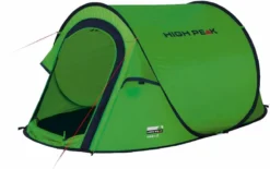High Peak Vision 2 Pop-up Tent - 2 Persoons - Groen 13 High Peak Vision 2 Pop-up Tent - 2 Persoons - Groen -OASE Winkel 754 1200 4001690101080