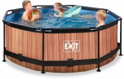 EXIT TOYS EXIT Wood Zwembad - 244 X 76 Cm - Met Filterpomp -OASE Winkel 766 1200 exit 30 12 08 10 int 4