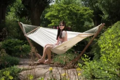 Bo-Garden Samba 1 Persoons Hangmat - Haze -OASE Winkel 800 1200 7100214 03