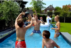 EXIT TOYS EXIT Stone Zwembad - 540 X 250 X 100 Cm - Met Zandfilterpomp En Trap -OASE Winkel 807 1200 exit 30 17 53 00 int 9