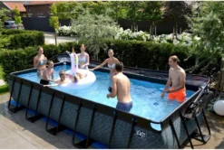 EXIT TOYS EXIT Stone Zwembad - 540 X 250 X 100 Cm - Met Zandfilterpomp En Trap -OASE Winkel 808 1200 exit 30 17 53 00 int 12