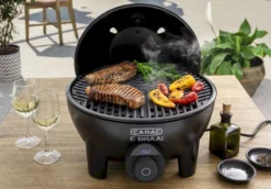 CADAC E-Braai Elektrische Barbecue - Zwart -OASE Winkel 835 1200 e braai food 1