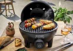 CADAC E-Braai Elektrische Barbecue - Zwart -OASE Winkel 842 1200 e braai food 2
