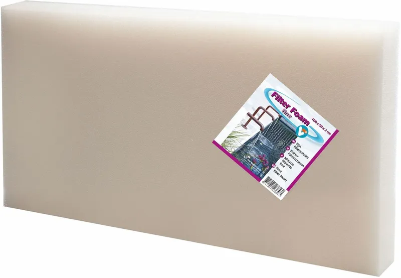 Velda Filterschuim FIJN - 100 X 50 X 2 Cm 1 Velda Filterschuim FIJN - 100 X 50 X 2 Cm