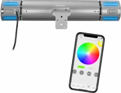 Eurom Heat And Beat Terrasverwarmer - Grijs -OASE Winkel 8713415334586 eurom heat and beat grey 11