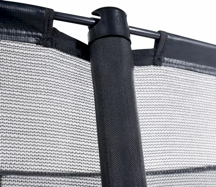 EXIT TOYS Exit Dynamic Flatground Trampoline Met Net - Ø 305 Cm - Zwart 8 EXIT TOYS Exit Dynamic Flatground Trampoline Met Net - Ø 305 Cm - Zwart - Afbeelding 8