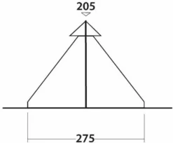 Easy Camp Bolide 400 Tipitent - 4 Personen -OASE Winkel 900 1090 plattegrond bolide 3