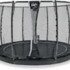 EXIT TOYS Exit Dynamic Flatground Trampoline Met Net - Ø 305 Cm - Zwart