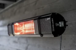 Eurom Heat And Beat Terrasverwarmer - Zwart -OASE Winkel 900 1350 8713415334579 heat and beat black sfeer 4