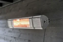 Eurom Heat And Beat Terrasverwarmer - Grijs -OASE Winkel 900 1350 8713415334586 heat and beat grey sfeer 6