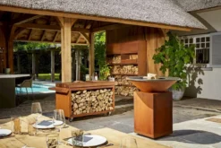 OFYR Wood Storage Corten 200 -OASE Winkel 900 1350 ofyr locatie 4643524207