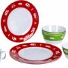 Bo-Camp Happy Camp Melamine Serviesset - 12-delig
