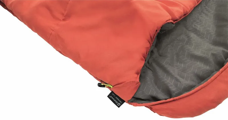 Outwell Campion Lux Slaapzak - Rood 3 Outwell Campion Lux Slaapzak - Rood - Afbeelding 3